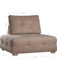 Crosby Sofa | Crème Corduroy Uniqwa Collections