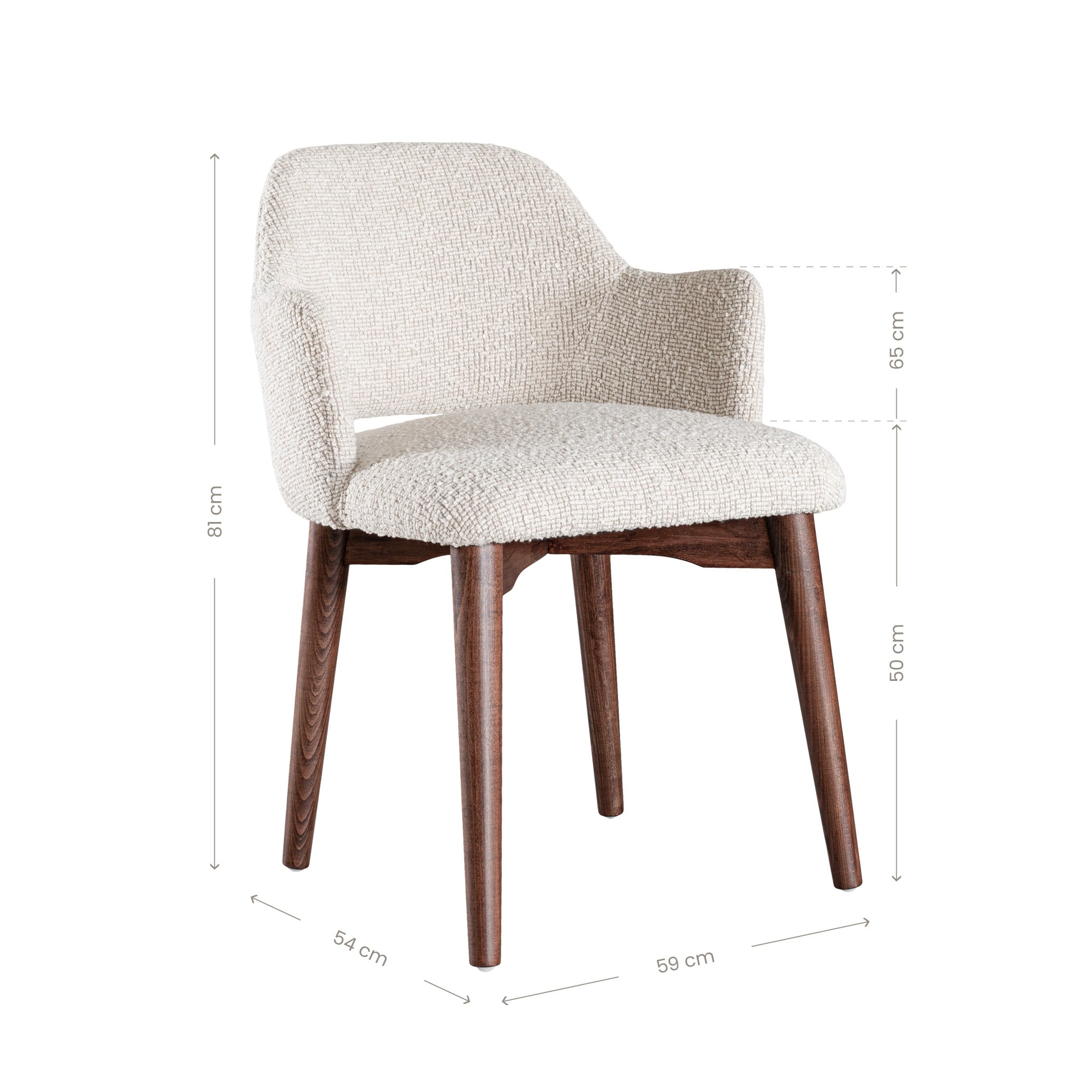 Cuban Dining Chair | Alabaster Uniqwa Collections