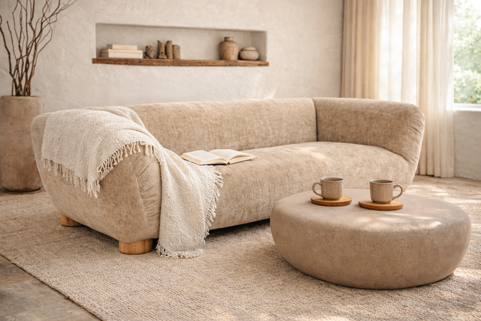 Davis Sofa | Three Seater | Dolce Uniqwa Collections