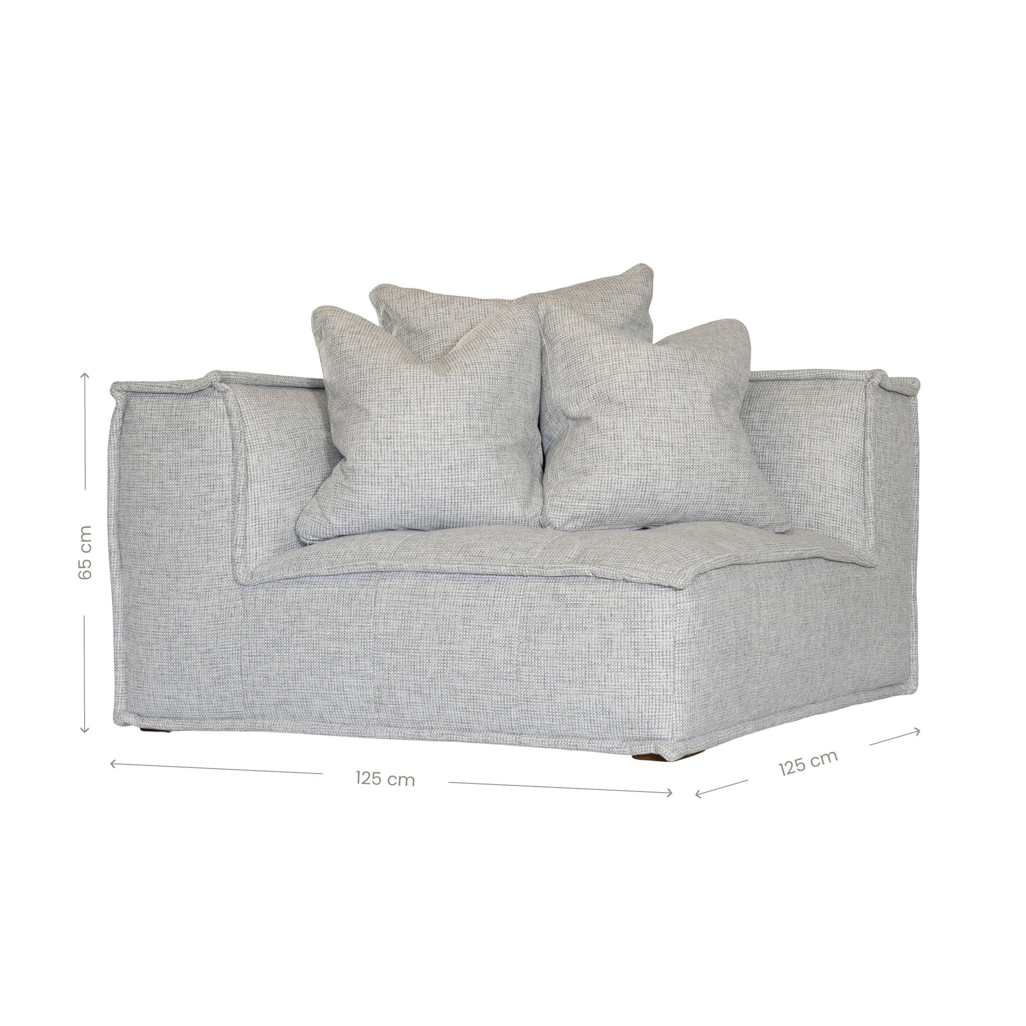 Denver Modular Sofa | Light Grey Last Chance Collection