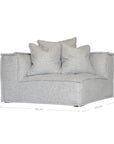 Denver Modular Sofa | Light Grey Last Chance Collection