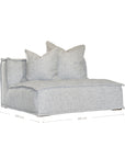 Denver Modular Sofa | Light Grey Last Chance Collection