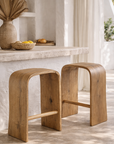 Elula Counter Stool | European White Oak Uniqwa Collections