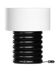 Etosha Table Lamp Black White Uniqwa Collections