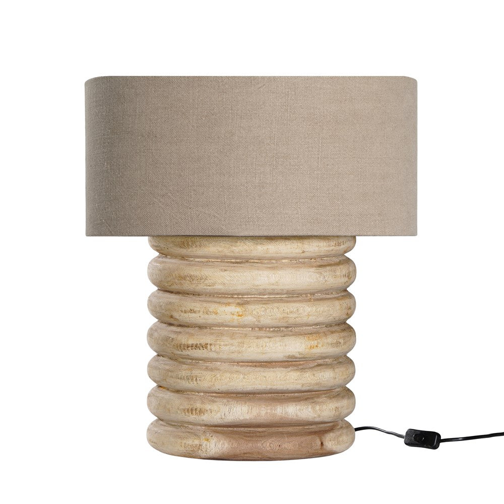 Etosha Table Lamp Natural Oatmeal Uniqwa Collections