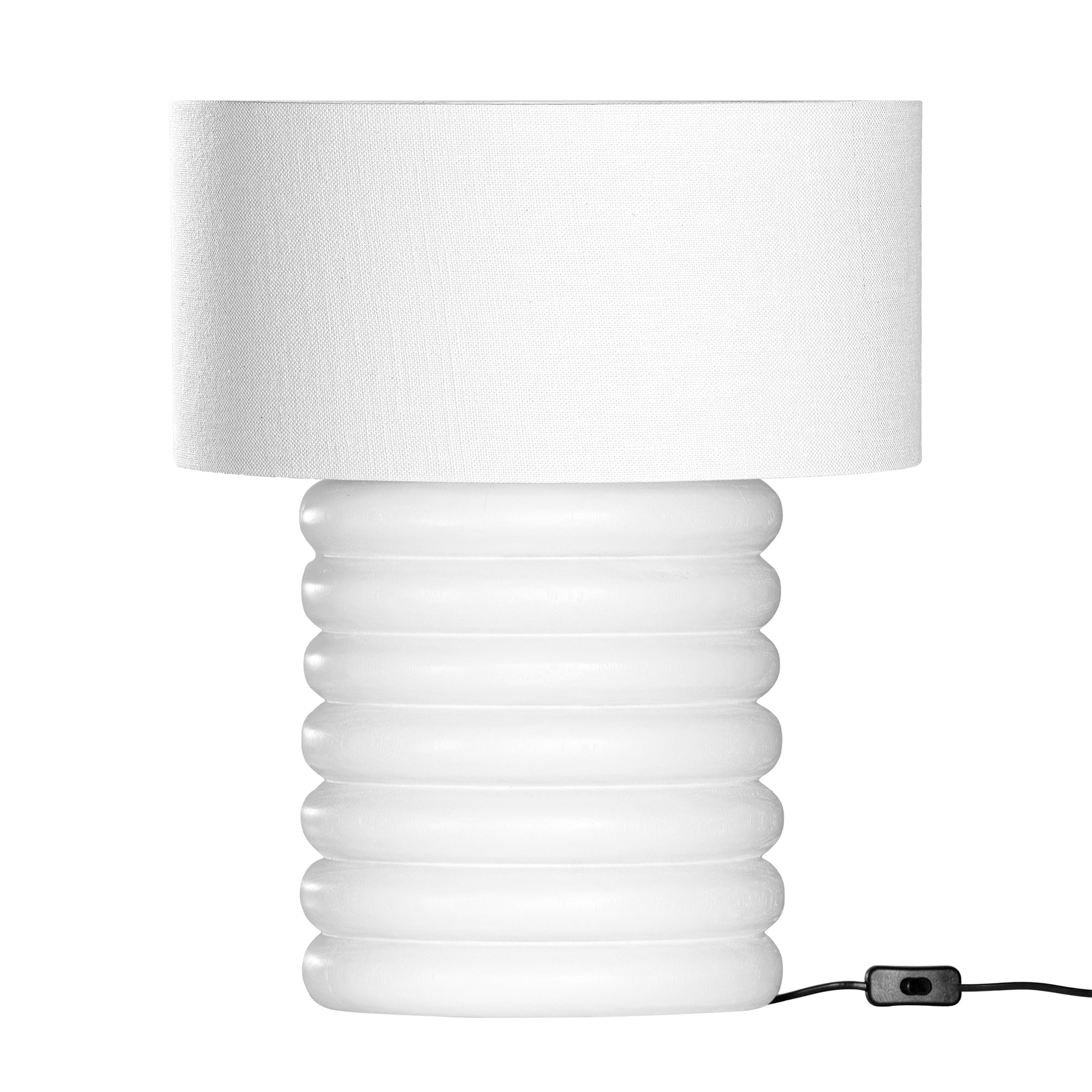 Etosha Table Lamp White White Uniqwa Collections
