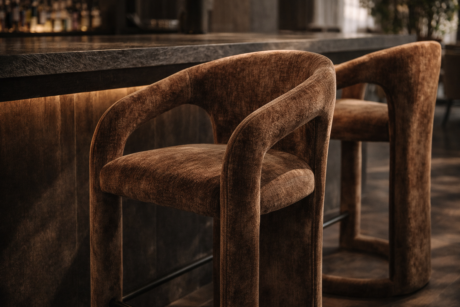 Fikile Barchair | Bronze Uniqwa Collections