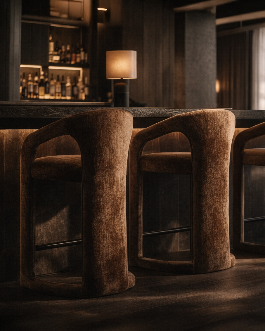 Fikile Barchair | Bronze Uniqwa Collections