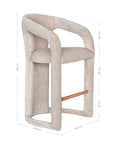 Fikile Barchair | Sand Mirage Uniqwa Collections