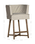 Guatemala Barchair | Desert Sage Uniqwa Collections