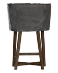 Guatemala Barchair | Buffalo Leather | African Slate Uniqwa Collections