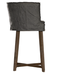 Guatemala Barchair | Buffalo Leather | African Slate Uniqwa Collections