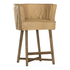 Guatemala Barchair | Aniline Leather | Cashew Uniqwa Collections