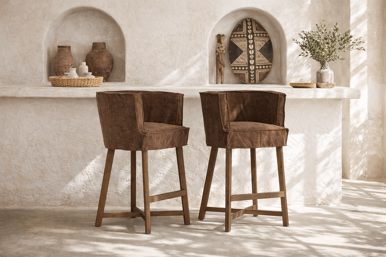 Guatemala Barchair | Cocoa Uniqwa Collections