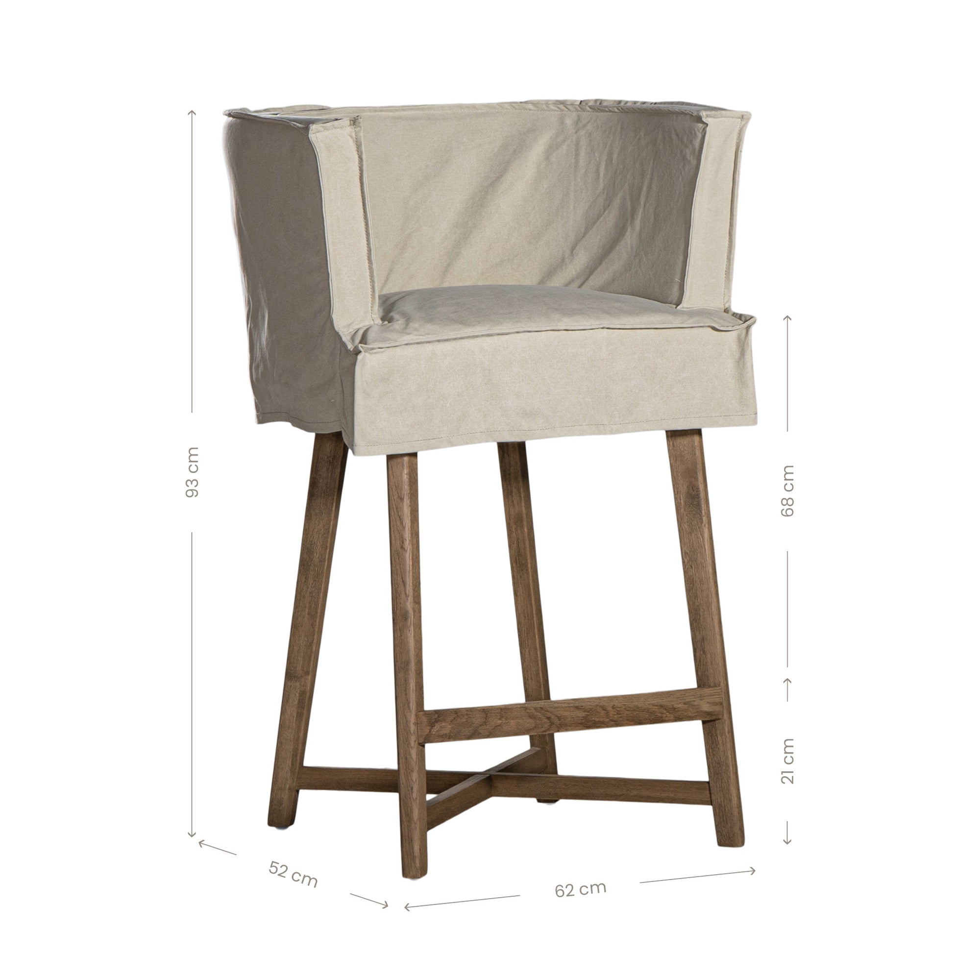 Guatemala Barchair | Desert Sage Uniqwa Collections