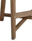 Guatemala Leather Barchair | Enoki Brown Uniqwa Collections