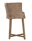 Guatemala Leather Barchair | Enoki Brown Uniqwa Collections