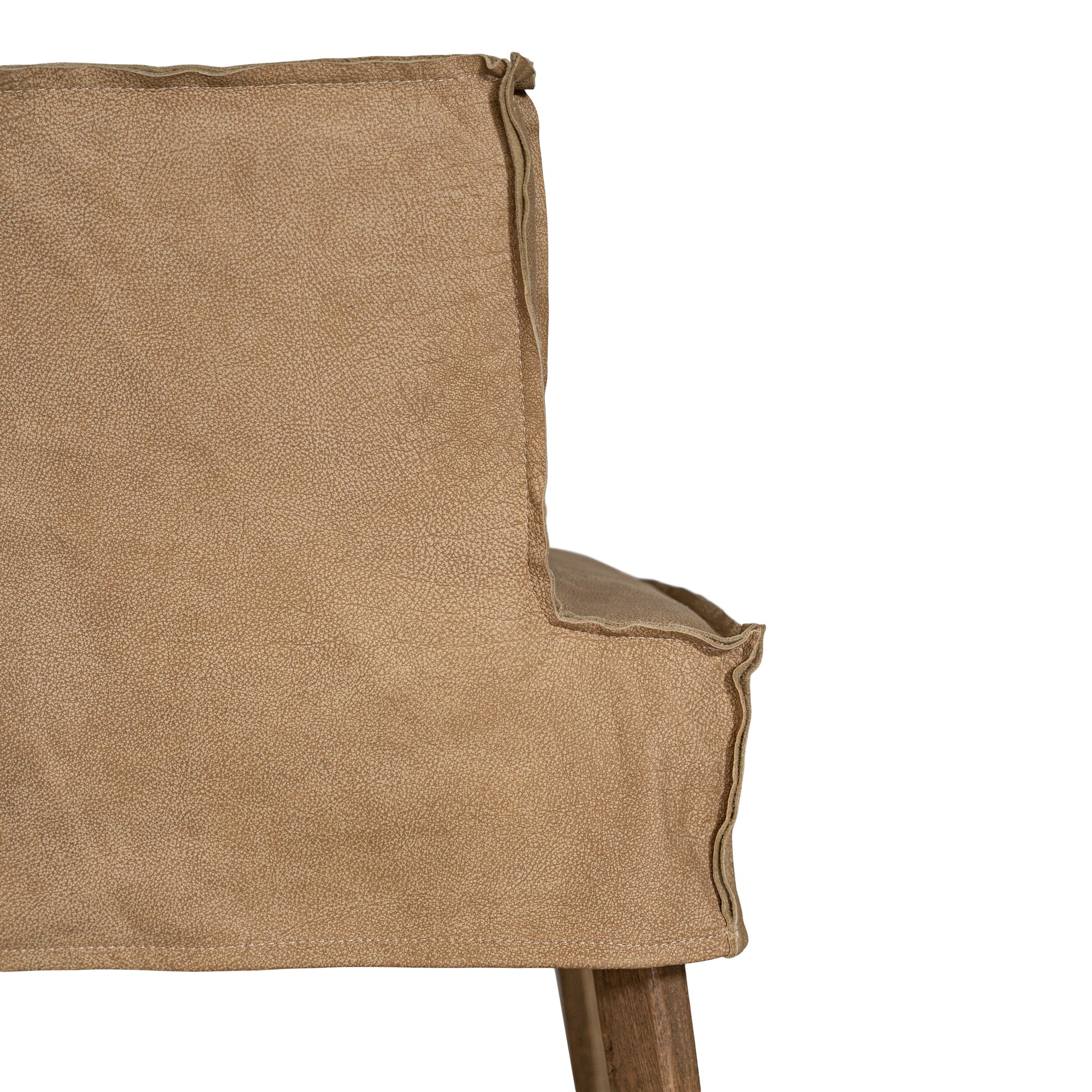 Guatemala Dining Chair | Buffalo Leather | Savannah Nut Uniqwa Collections