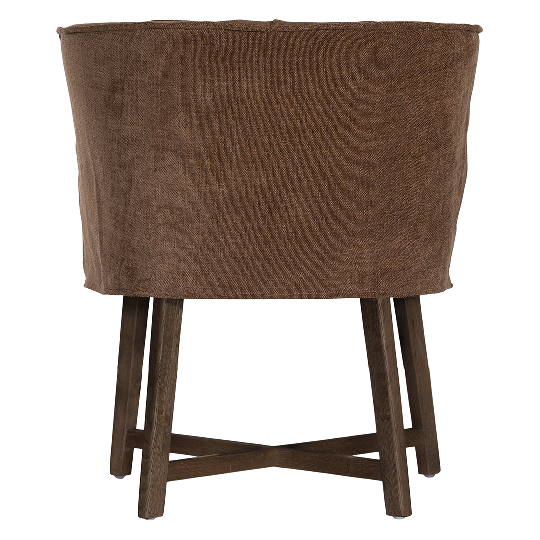 Guatemala Dining Chair | Cocoa Uniqwa Collections