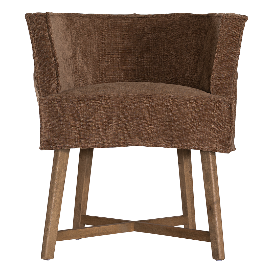 Guatemala Dining Chair | Cocoa Uniqwa Collections