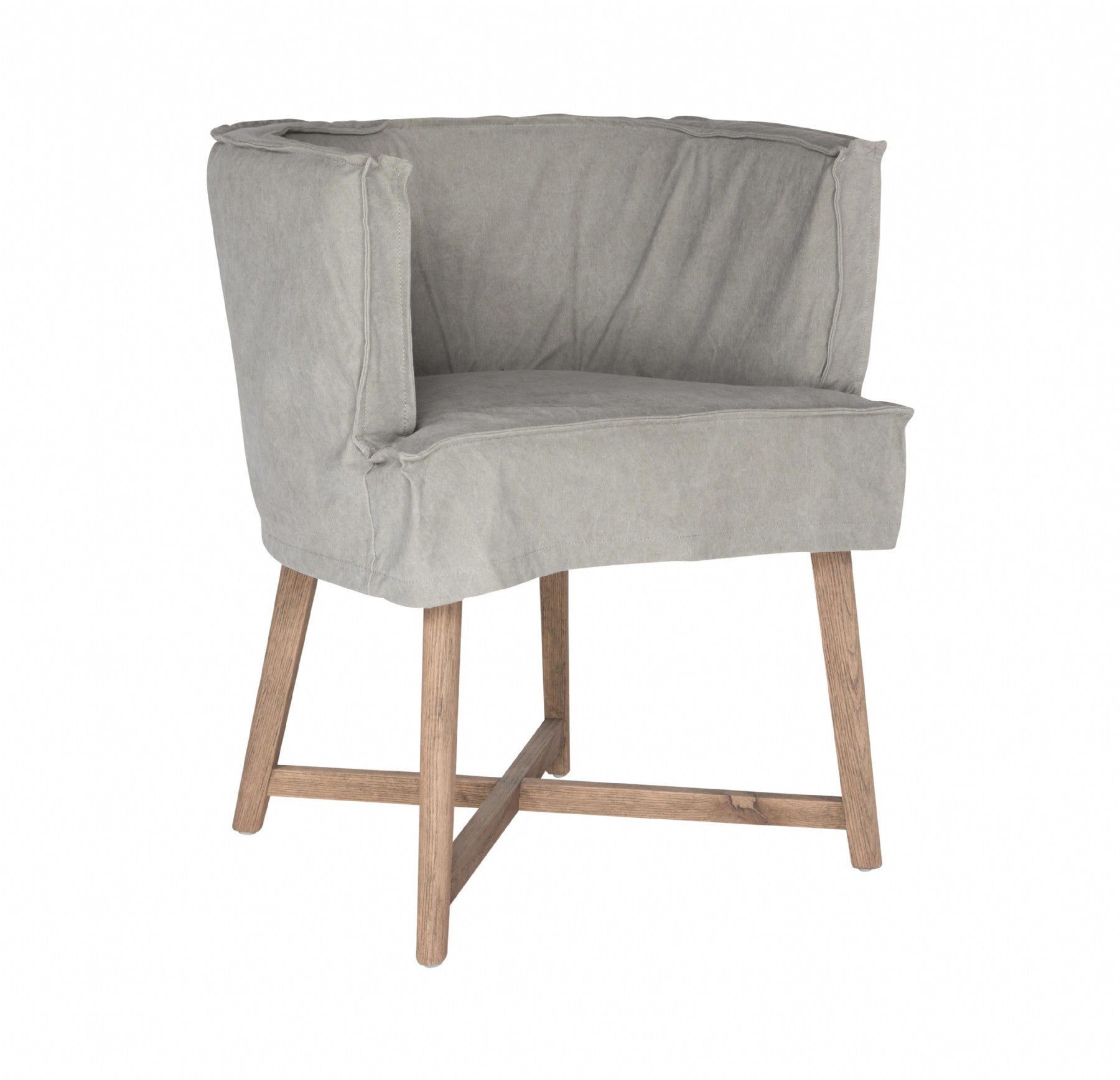 Guatemala Dining Chair | Fog Natural Uniqwa Collections