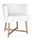 Guatemala Dining Chair | White Uniqwa Collections