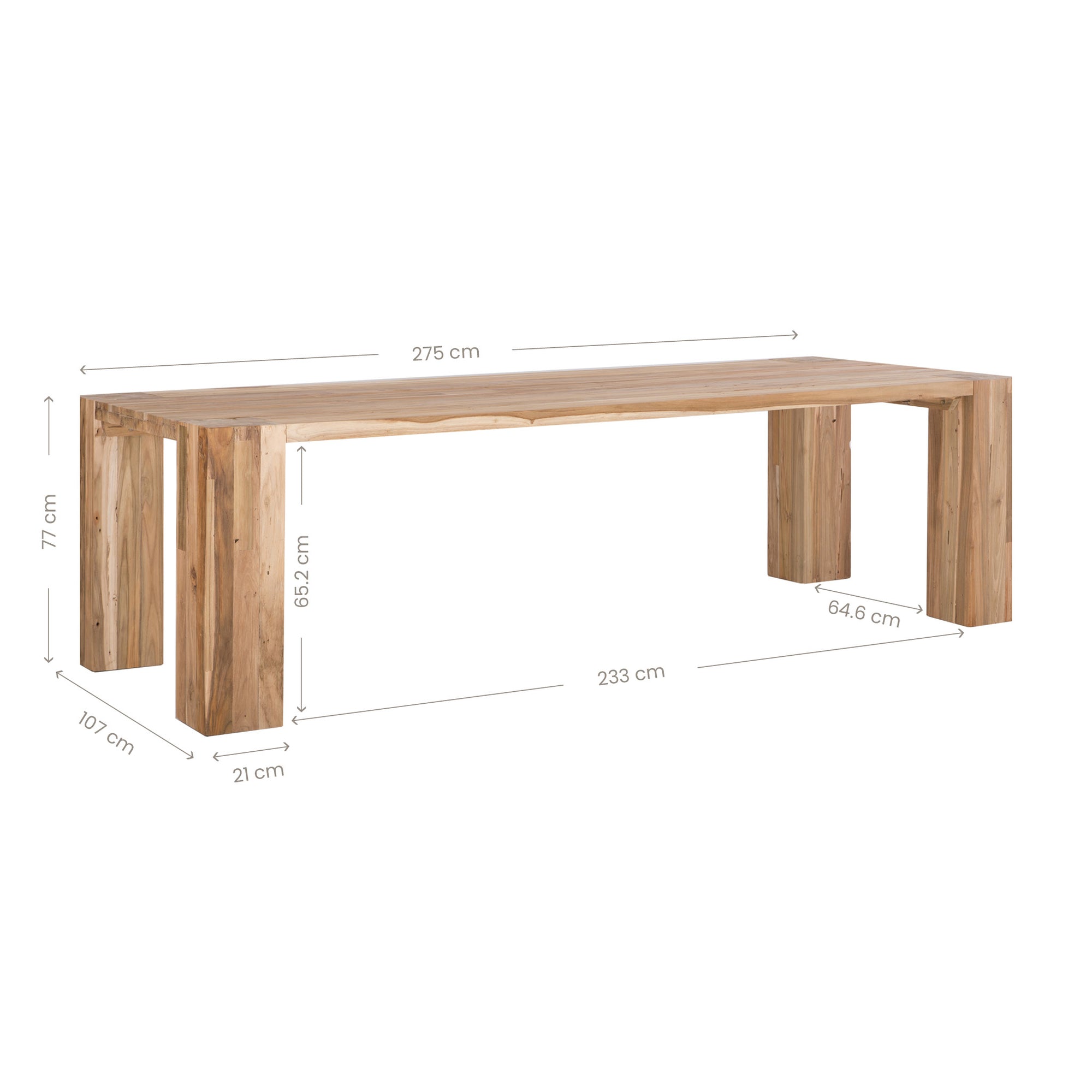 Hamali Block Dining Table Uniqwa Collections