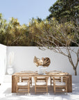 Hamali Block Dining Table Uniqwa Collections
