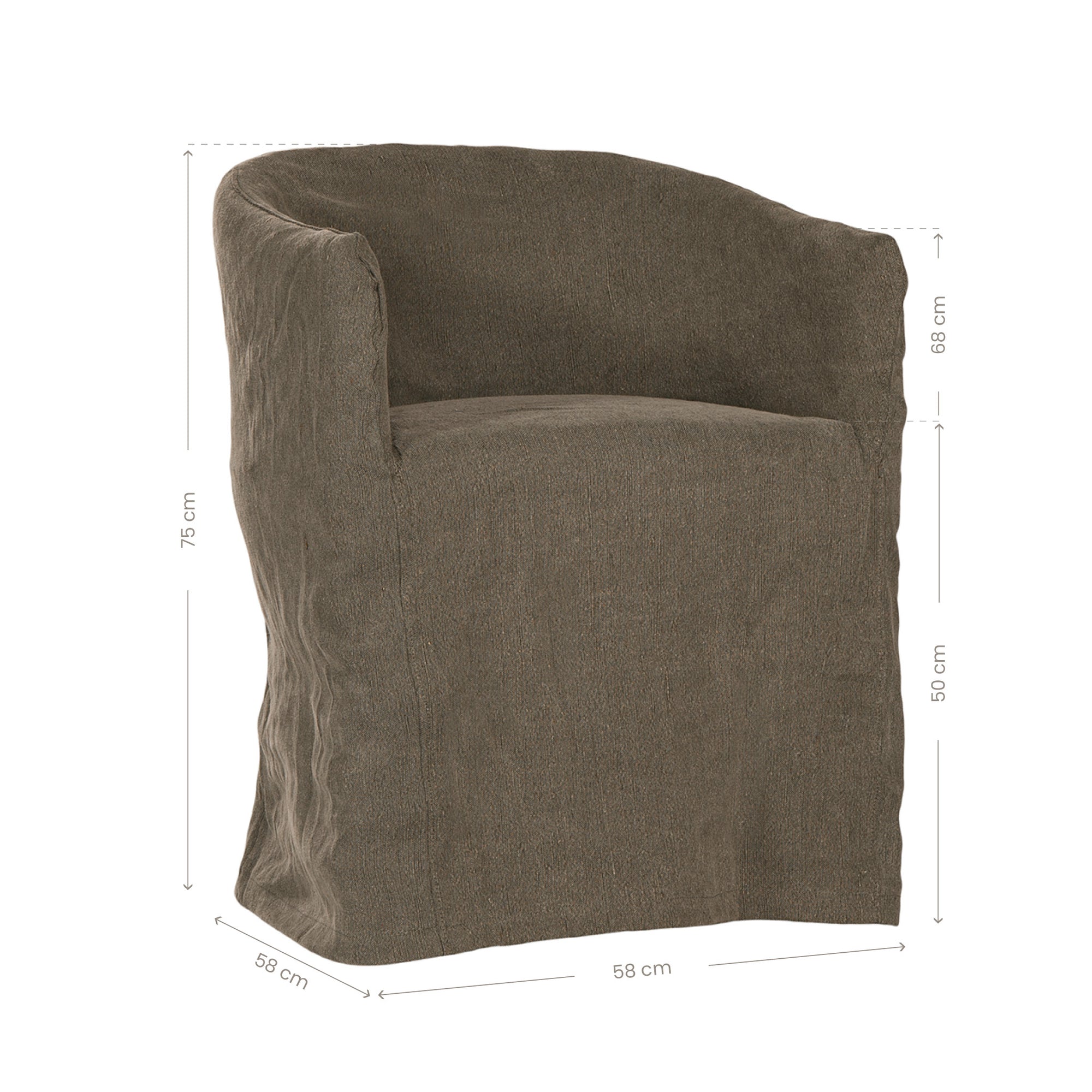 Hamilton Dining Chair | Bark Uniqwa Collections