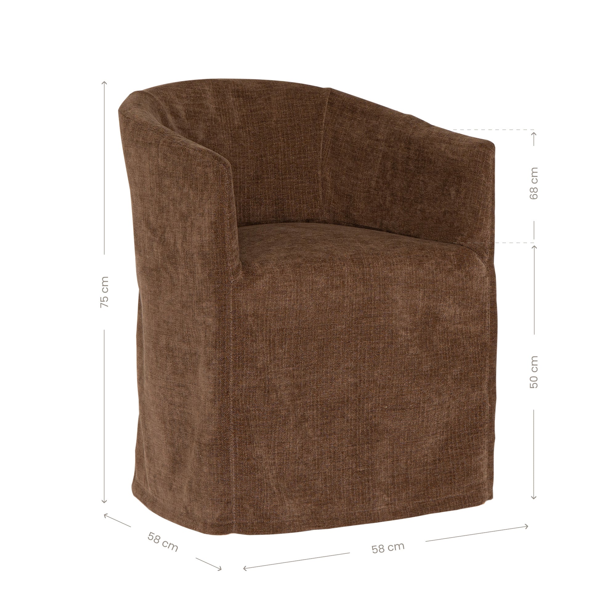 Hamilton Dining Chair | Cocoa Uniqwa Collections