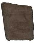 Hamilton Dining Chair | Fur Luxe | Chocolate Uniqwa Collections