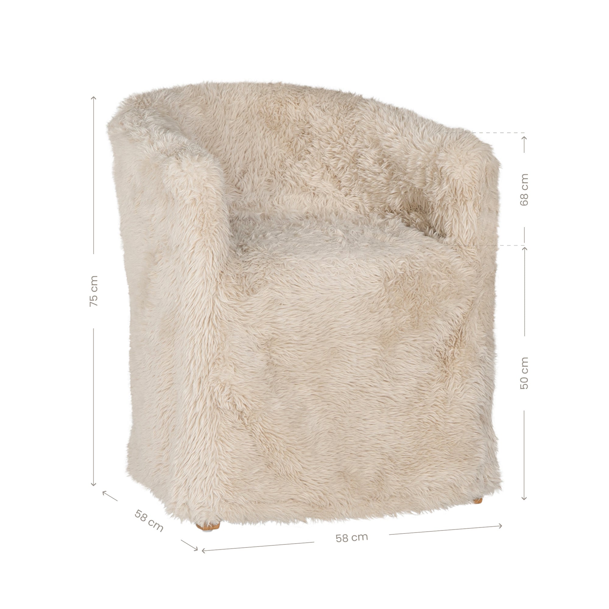 Hamilton Dining Chair | Fur Luxe Uniqwa Collections