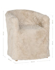 Hamilton Dining Chair | Fur Luxe Uniqwa Collections