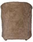 Hamilton Dining Chair | Fur Luxe | Toffee Uniqwa Collections