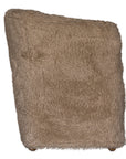 Hamilton Dining Chair | Fur Luxe | Toffee Uniqwa Collections