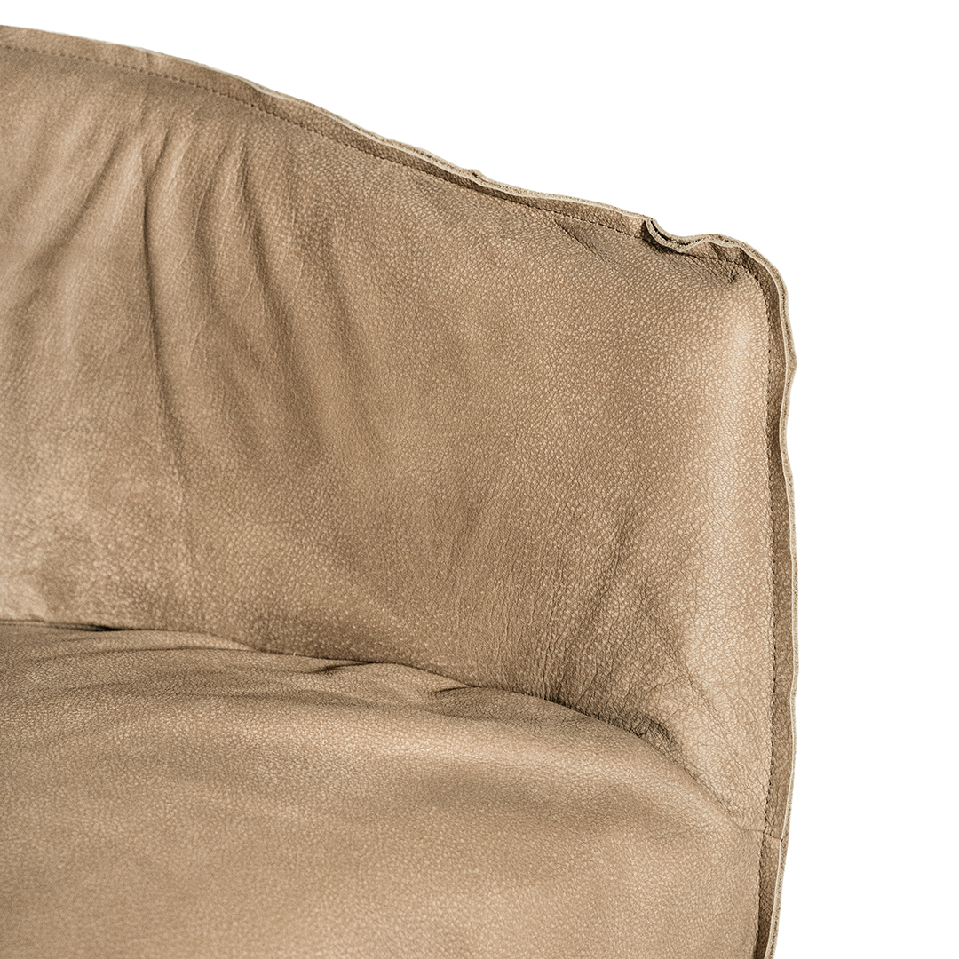 Hamilton Dining Chair | Aniline Leather | Cashew Uniqwa Collections