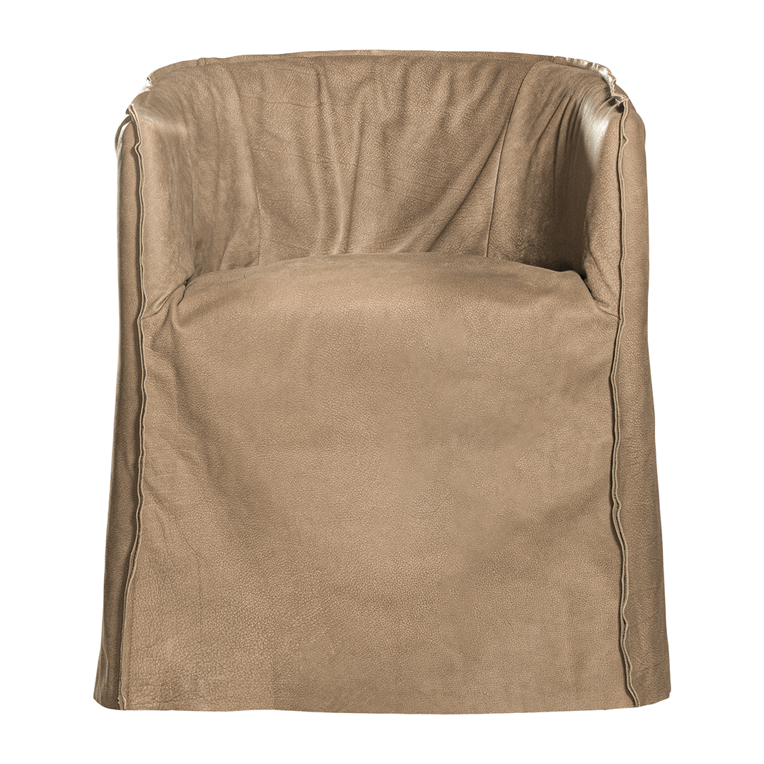 Hamilton Dining Chair | Aniline Leather | Cashew Uniqwa Collections