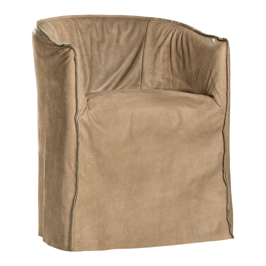 Hamilton Dining Chair | Aniline Leather | Cashew Uniqwa Collections