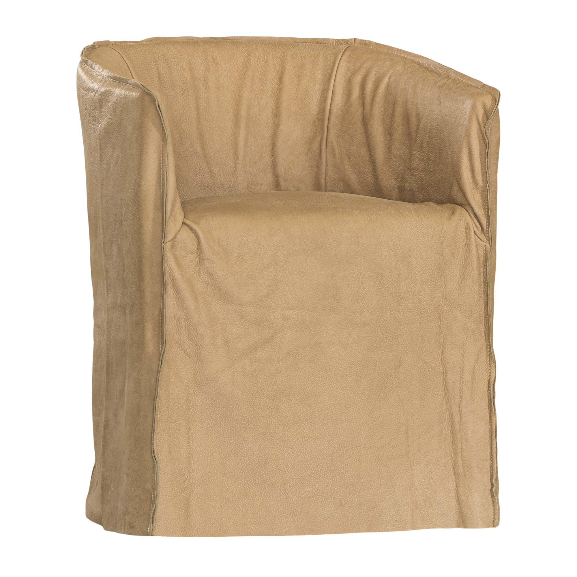 Hamilton Dining Chair | Aniline Leather | Cashew Uniqwa Collections