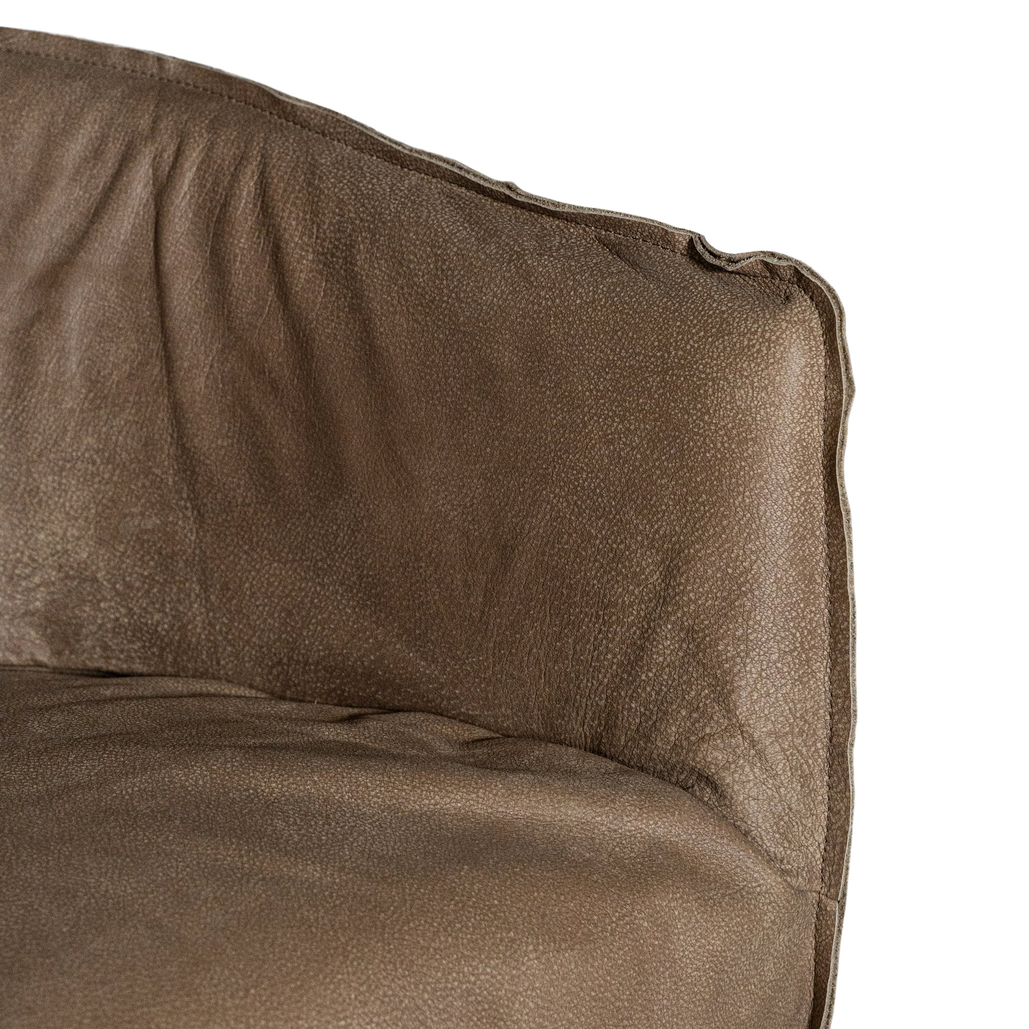 Hamilton Dining Chair | Buffalo Leather | Mushroom Brown Uniqwa Collections