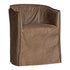 Hamilton Dining Chair | Buffalo Leather | Mushroom Brown Uniqwa Collections