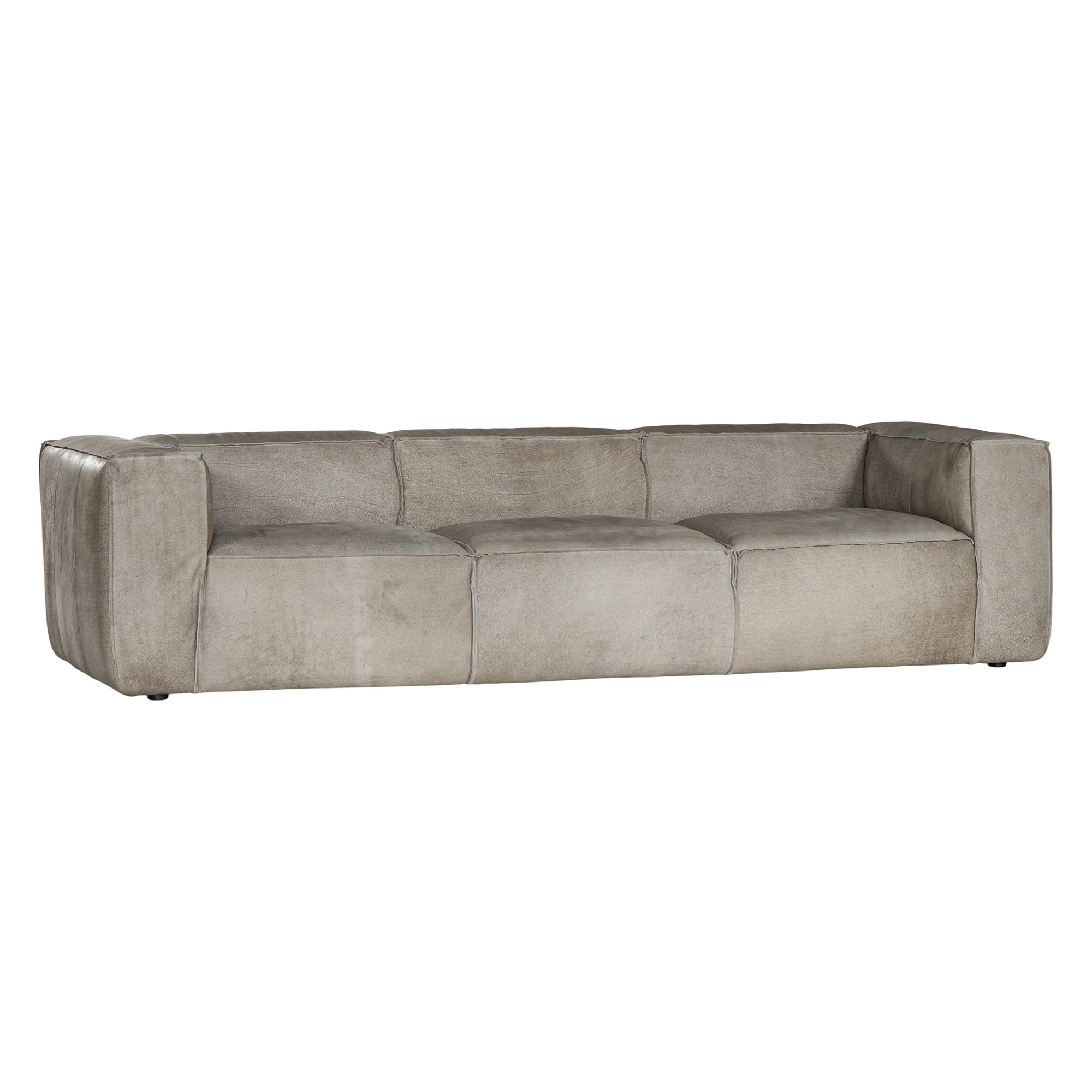Harlow Sofa | Three Seater | Earthy Grey Uniqwa Collections