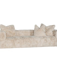 Harlow Sofa | Fur Luxe | Three Seater Scatter Cushions Uniqwa Collections