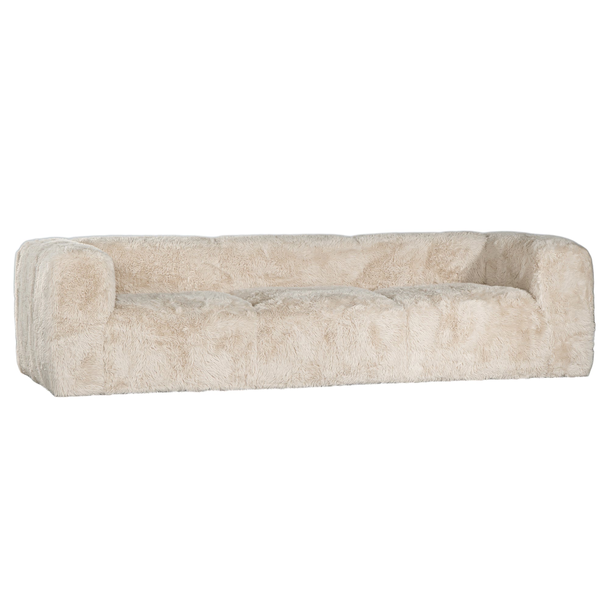 Harlow Sofa | Fur Luxe | Three Seater Sofa Uniqwa Collections