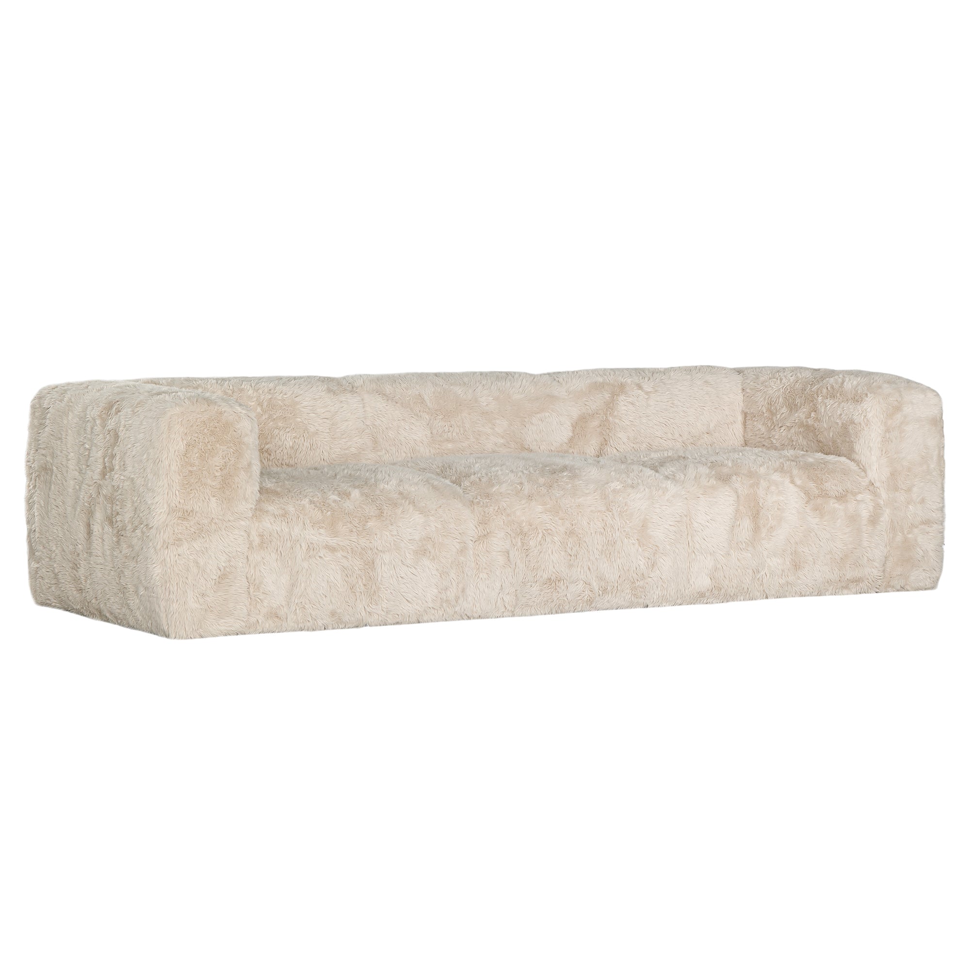 Harlow Sofa | Fur Luxe | Three Seater Uniqwa Collections