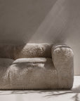 Harlow Sofa | Fur Luxe | Three Seater Uniqwa Collections