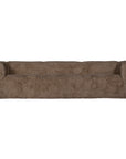 Harlow Sofa | Three Seater | Fur Luxe | Chocolate Uniqwa Collections