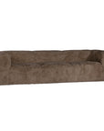Harlow Sofa | Three Seater | Fur Luxe | Chocolate Uniqwa Collections
