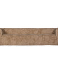 Harlow Sofa | Three Seater | Fur Luxe | Toffee Uniqwa Collections