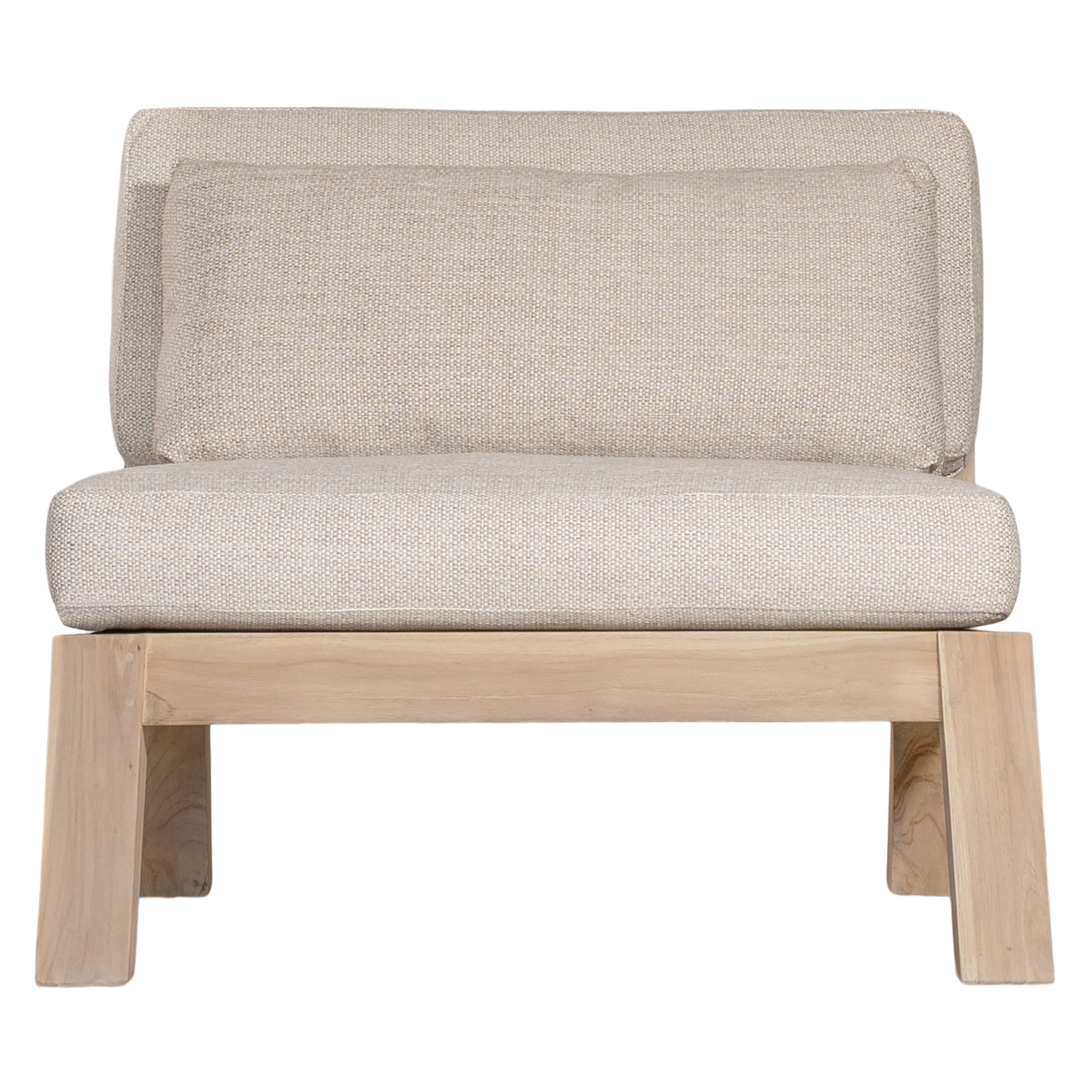 Harper Armless Sofa | One Seater Uniqwa Collections